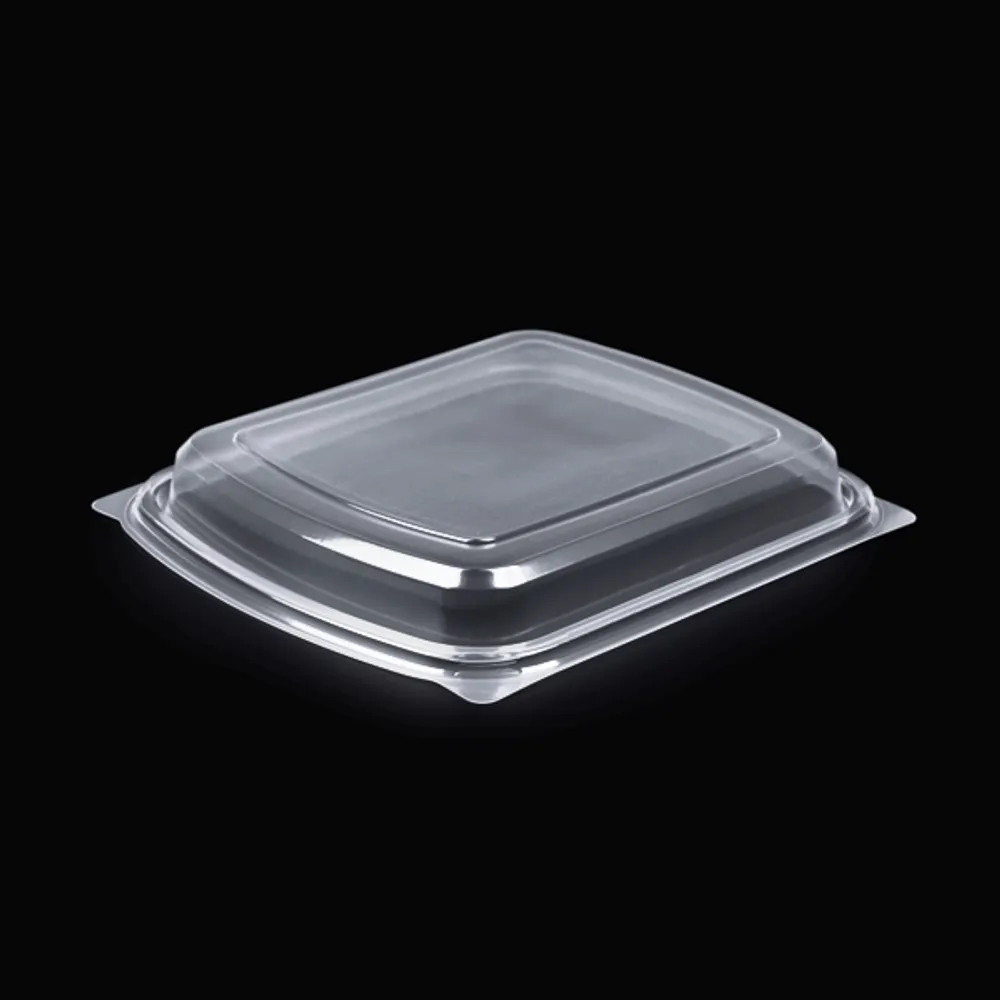 PP Bölmesiz Yemek Kabı - Kapak